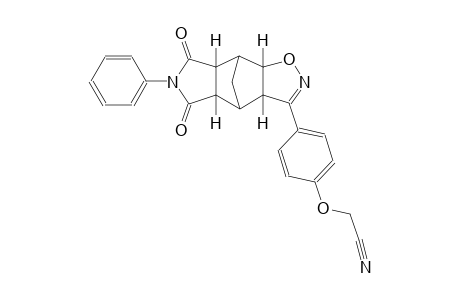 2-(4-((3aS,4S,4aR,7aS,8S,8aS)-5,7-dioxo-6-phenyl-4,4a,5,6,7,7a,8,8a-octahydro-3aH-4,8-methanoisoxazolo[4,5-f]isoindol-3-yl)phenoxy)acetonitrile