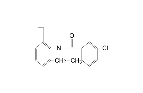 3-chloro-2',6'-diethylbenzanilide