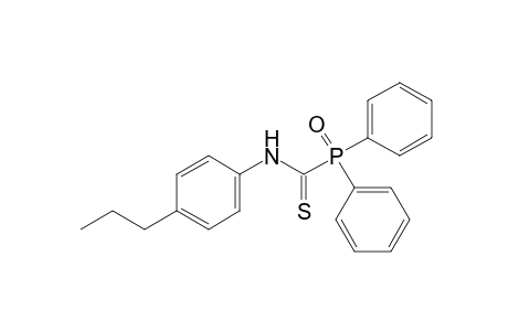 1-(diphenylphosphinyl)-4'-propylthioformanilide