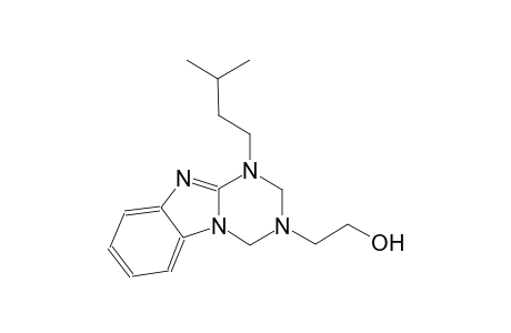 [1,3,5]triazino[1,2-a]benzimidazole-3-ethanol, 1,2,3,4-tetrahydro-1-(3-methylbutyl)-