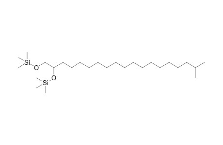 18-Methyl-nonadecane-1,2-dio, trimethylsilyl ether