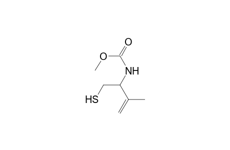 1-Mercapto-2-methoxycarbonylamino-3-methyl-but-3-ene