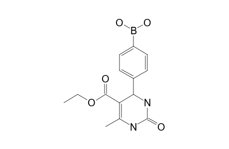 [4-(5-carbethoxy-2-keto-6-methyl-3,4-dihydro-1H-pyrimidin-4-yl)phenyl]boronic acid