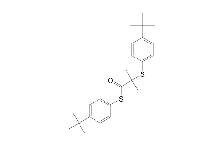 PROPIONIC ACID, 2-//P-TERT-BUTYL- PHENYL/THIO/-2-METHYLTHIO-, S-P-TERT- BUTYLPHENYL ESTER