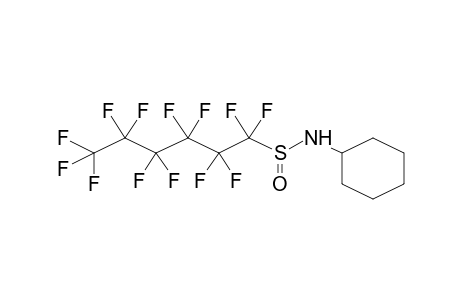 N-cyclohexyl-1,1,2,2,3,3,4,4,5,5,6,6,6-tridecafluoro-1-hexanesulfinamide