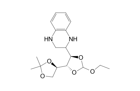 Quinoxaline, 2-(2-ethoxy-2',2'-dimethyl[4,4'-bi-1,3-dioxolan]-5-yl)-1,2,3,4-tetrahydro-