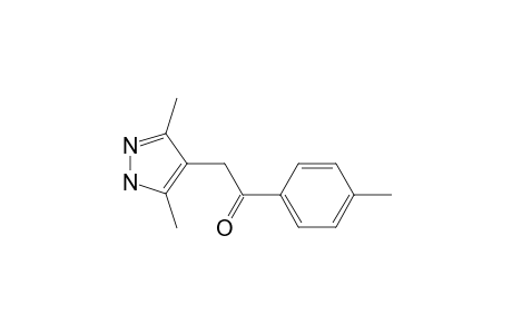 2-(3,5-dimethyl-1H-pyrazol-4-yl)-1-(4-methylphenyl)ethanone