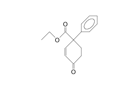4-OXO-1-PHENYL-2-CYCLOHEXEN-1-CARBONSAEUREETHYLESTER
