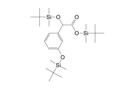 3-Hydroxymandelic acid, 3tbdms derivative