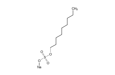 Sodium n-nonyl sulfate