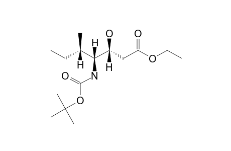 (3R,4R,5S)-BOC-D-ALLO-ISOSTATIN-ETHYLESTER