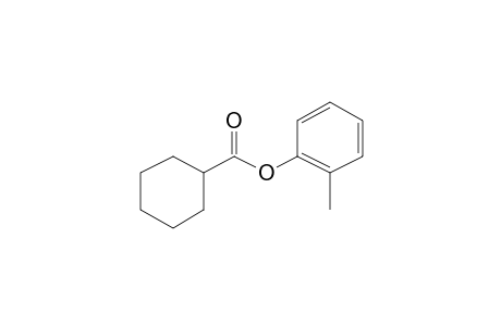 Cyclohexanecarboxylic acid, 2-methylphenyl ester