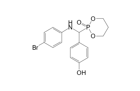 2-[.alpha.-(4-Bromoanilino)-4-hydroxybenzyl]-1,3,2-dioxaphosphorinane