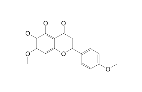 5,6-dihydroxy-7,4'-dimethoxyflavone