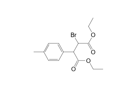 Diethyl 2-bromo-3-(4-methylphenyl)succinate