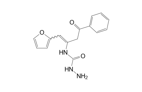 E,Z-N-(1-(furan-2-yl)-4-oxo-4-phenylbut-1-en-2-yl)hydrazinecarboxamide