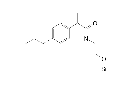 N-(2-Hydroxyethyl)-2-(4-isobutylphenyl)propanamide, tms