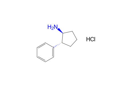 trans-2-phenylcyclopentylamine, hydrochloride