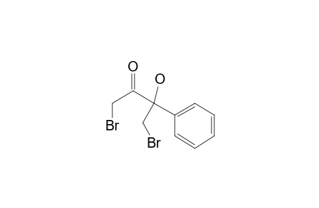 2-Butanone, 1,4-dibromo-3-hydroxy-3-phenyl-