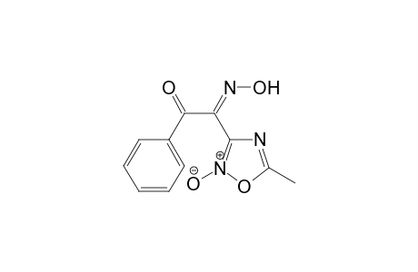 1-(5-Methyl-2-oxy-[1,2,4]oxadiazol-3-yl)-2-phenyl-ethane-1,2-dione 1-oxime