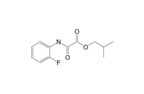 Oxalic acid, monoamide, N-(2-fluorophenyl)-, isobutyl ester