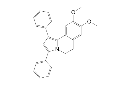 8,9-DIMETHOXY-1,3-DIPHENYL-5,6-DIHYDROPYRROLO-[2,1-A]-ISOQUINOLINE