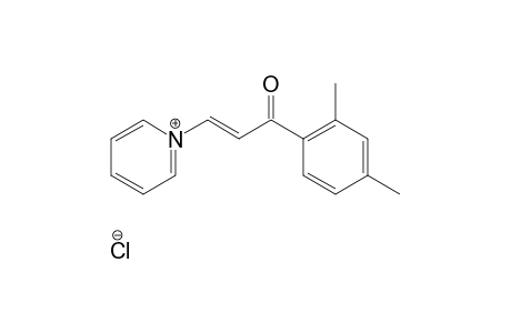 trans-1-[3-oxo-3-(2,4-xylyl)propenyl]pyridinium chloride