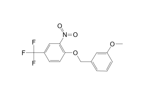 Benzene, 1-trifluoromethyl-4-(3-methoxybenzyloxy)-3-nitro-