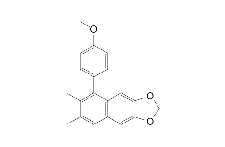 PYCNANTHULIGNENE_C;4'-METHOXY-4,5-METHYLENEDIOXY-2,7'-CYCLOLIGNA-7,7'-DIENE