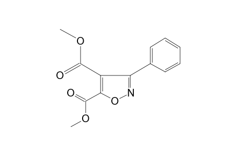 3-phenyl-4,5-isoxazoledicarboxylic acid, dimethyl ester