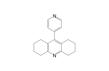 1,2,3,4,5,6,7,8-OCTAHYDRO-9-(4-PYRIDYL)-ACRIDINE