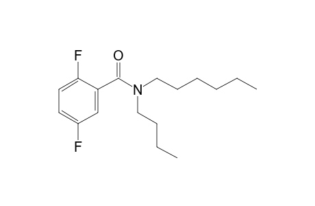 Benzamide, 2,5-difluoro-N-butyl-N-hexyl-