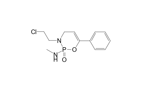 3-(2-Chloroethyl)-N-methyl-6-phenyl-3,4-dihydro-2H-1,3,2-oxazaphosphinin-2-amine 2-oxide