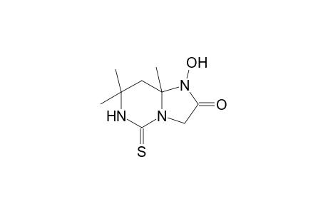 1-Hydroxy-7,7,8a-trimethyl-5-sulfanylidene-6,8-dihydro-3H-imidazo[1,2-c]pyrimidin-2-one