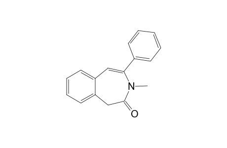 1,3-Dihydro-3-methyl-4-phenyl-2H-3-benzazepin-2-one