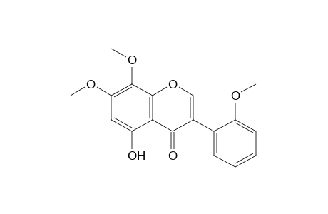 5-HYDROXY-2',7,8-TRIMETHOXYISOFLAVONE