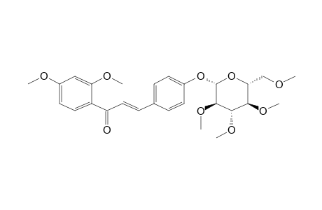 Isoliquiritin, hexamethyl ether