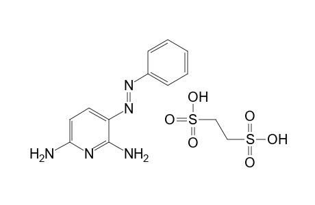 2,6-diamino-3-(phenylazo)pyridine, 1,2-ethanedisulfonate(1:1)