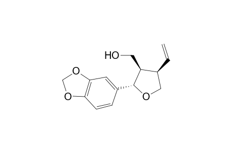 ((2S,3R,4R)-2-Benzo[1,3]dioxol-5-yl-4-vinyl-tetrahydro-furan-3-yl)-methanol