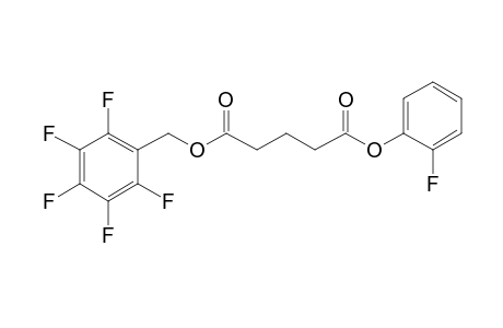 Glutaric acid, 2-fluorophenyl pentafluorobenzyl ester