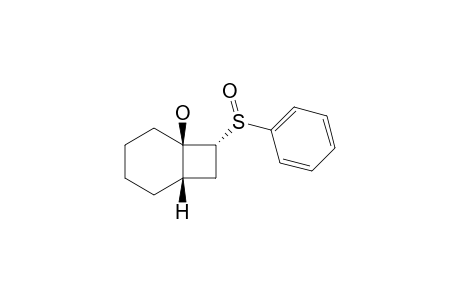 (1R/S(C),6S/R(C),8R/S(C),S/R(S))-8-PHENYLSULFINYLBICYCLO-[4.2.0]-OCTAN-1-OL