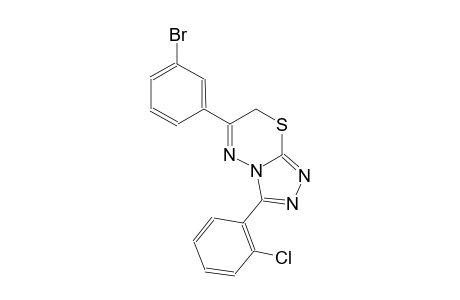 6-(3-bromophenyl)-3-(2-chlorophenyl)-7H-[1,2,4]triazolo[3,4-b][1,3,4]thiadiazine