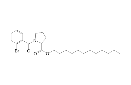 L-Proline, N-(2-bromobenzoyl)-, dodecyl ester