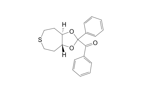 (1R,7R)-(-)-9-Benzoyl-9-phenyl-8,10-dioxa-4-thiabicyclo[5.3.0]decane