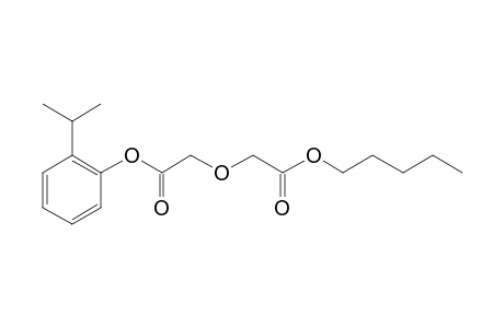 Diglycolic acid, 2-isopropylphenyl pentyl ester