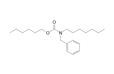 Carbonic acid, monoamide, N-benzyl-N-heptyl-, hexyl ester