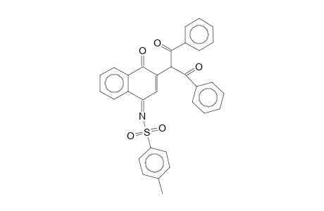 (NE)-N-[3-(1,3-dioxo-1,3-diphenylpropan-2-yl)-4-oxo-1-naphthalenylidene]-4-methylbenzenesulfonamide