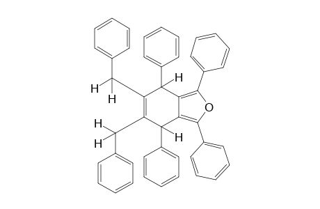 5,6-dibenzyl-4,7-dihydro-1,3,4,7-tetraphenylisobenzofuran