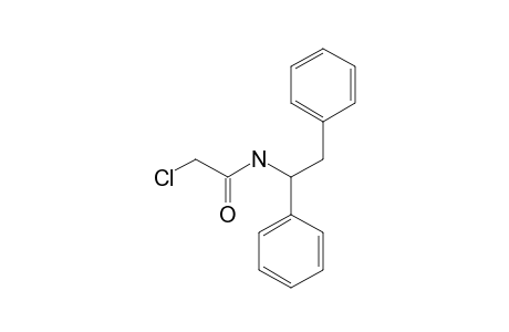2-chloro-N-(1,2-diphenylethyl)acetamide