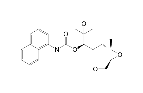 (2S,3S,6R)-Naphthalen-1-ylcarbamic acid (R)-2-hydroxy-1[2-((2S,3S)-3-hydroxymethyl-2-methyloxiranyl)ethyl]-2-methylpropyl ester